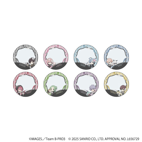『B-PROJECT~熱烈*ラブコール~×サンリオキャラクターズ』65mm缶デコカバー02/BOX(全8種)(ミニキャライラスト)